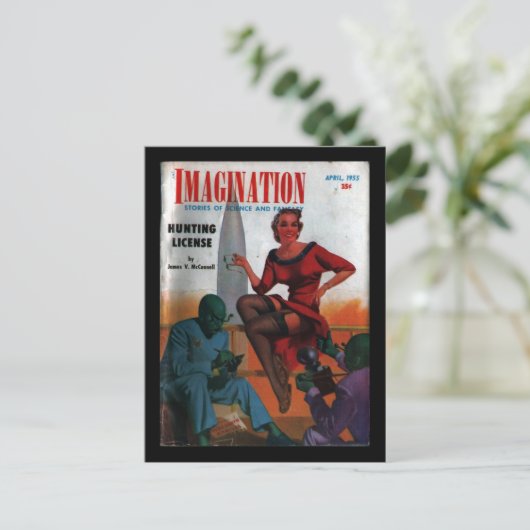 Verbeelding - 1955-4_Pulp Art Briefkaart (Staand voorkant)