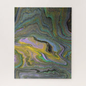 Verbeelding 1 Abstracte Acryl Geode Puzzel (Verticaal)