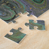 Verbeelding 1 Abstracte Acryl Geode Puzzel (Zijkant)