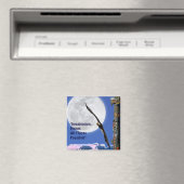 Verbeelding Adelaar, Maan & Totem Motivatie Magnee Magneet (Insitu (Vaatwasser))