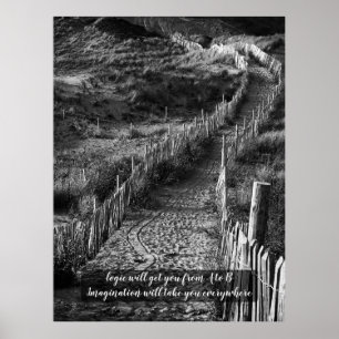 Verbeelding brengt je overal mee poster