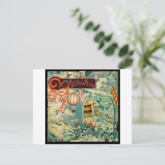 Verbeelding Briefkaart (Staand voorkant)