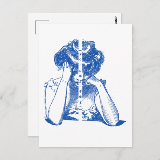 verbeelding briefkaart (Voorkant / Achterkant)