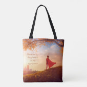 Verbeelding Canvas tas (Achterkant)