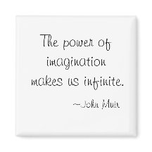 Verbeelding citeert magneten die gezegde cadeaus a