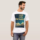 Verbeelding en lezen zijn essentieel t-shirt (Voorkant volledig)