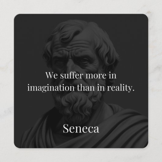 Verbeelding en lijden: Seneca over perceptie Kaart (Voorkant)