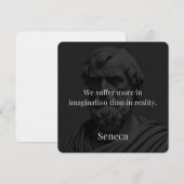 Verbeelding en lijden: Seneca over perceptie Kaart (Voorkant / Achterkant)