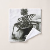 Verbeelding Fuel mijn realiteit Bad Handdoek (Wasdoekje)