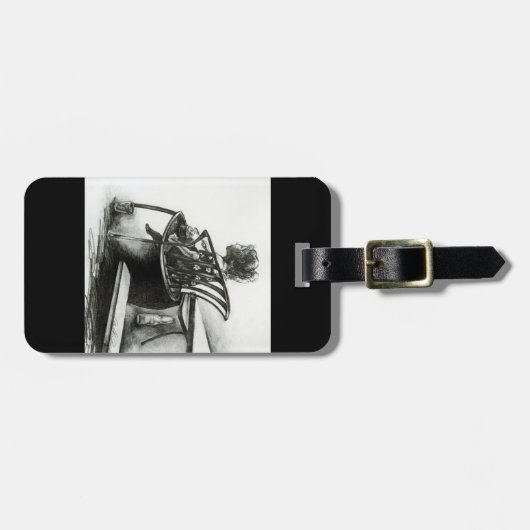 Verbeelding Fuel mijn realiteit Bagagelabel (Voorkant horizontaal)