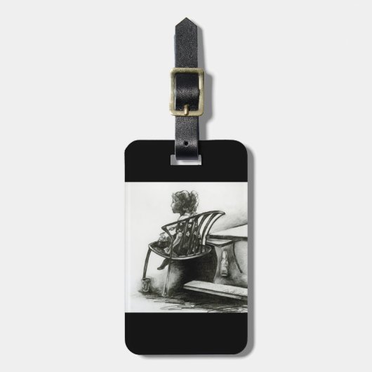 Verbeelding Fuel mijn realiteit Bagagelabel (Voorkant verticaal)