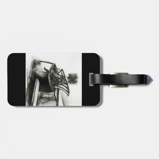 Verbeelding Fuel mijn realiteit Bagagelabel (Achterkant horizontaal)