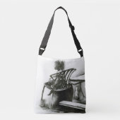 Verbeelding Fuel mijn realiteit Crossbody Tas (Voorkant)