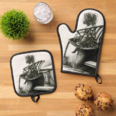 Verbeelding Fuel mijn realiteit Ovenwant & Pannenlap Set (Top down)