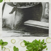 Verbeelding Fuel mijn realiteit Theedoek (Gevouwen)