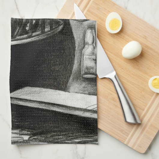 Verbeelding Fuel mijn realiteit Theedoek (Quarter Fold)