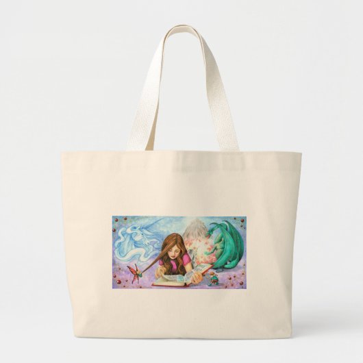 Verbeelding Grote Tote Bag (Voorkant)