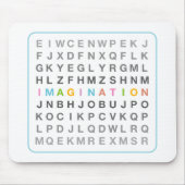 Verbeelding in Puzzle Muismat (Voorkant)