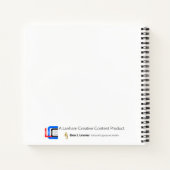 "Verbeelding is een Magische plek" - Dagboek Notitieboek (Achterkant)