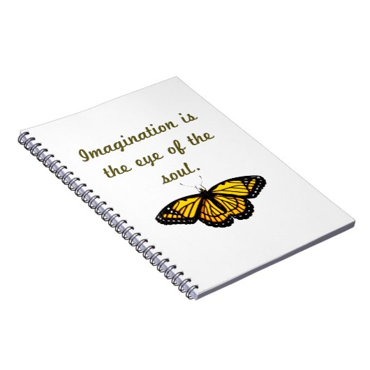 Verbeelding is het oog van de soep notitieboek (Rechterzijde)