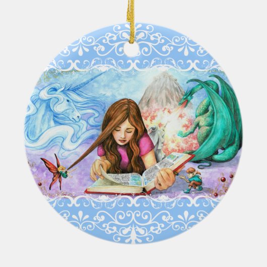 Verbeelding Keramisch Ornament (Achterkant)