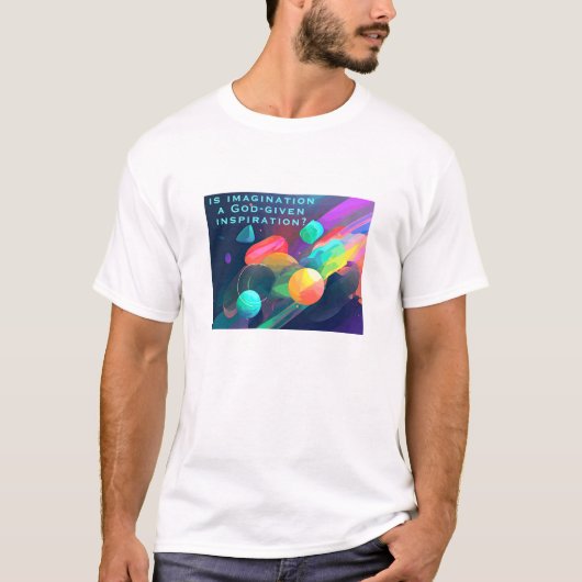Verbeelding (licht) T-shirt (Voorkant)