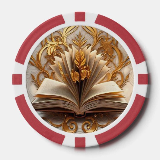 "Verbeelding ontstoken" Poker Chips (Voorkant)