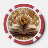 "Verbeelding ontstoken" Poker Chips (Achterkant)