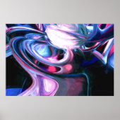 Verbeelding oplossen Abstract verfijnd Poster (Voorkant)