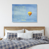 Verbeelding Phillis Wheatley Hete Luchtballon Sky Canvas Afdruk (Insitu (Slaapkamer))
