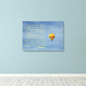Verbeelding Phillis Wheatley Hete Luchtballon Sky Canvas Afdruk (Insitu (Houten vloer))