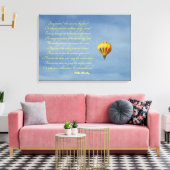 Verbeelding Phillis Wheatley Hete Luchtballon Sky Canvas Afdruk (Insitu (Woonkamer))