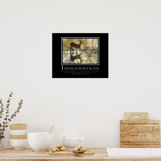 Verbeelding Poster (Keuken)