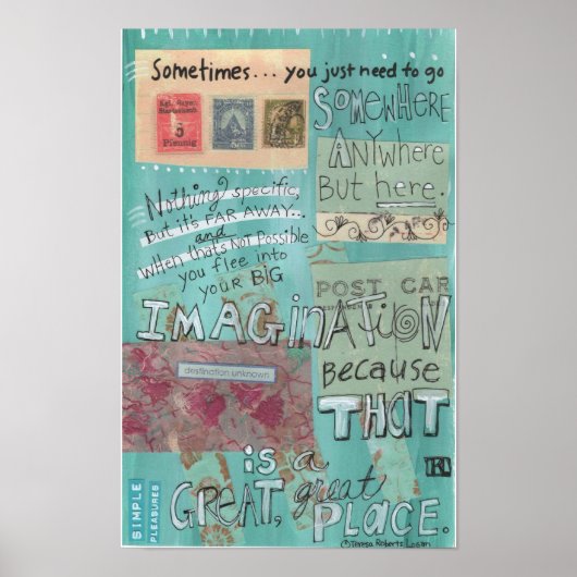 Verbeelding Poster (Voorkant)