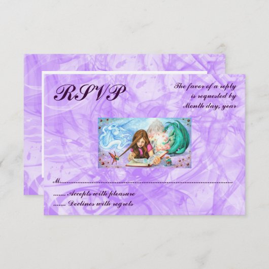 Verbeelding RSVP (Voorkant / Achterkant)