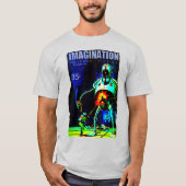 VERBEELDING: Science Fiction Pulp Comic T-shirt (Voorkant)