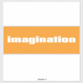 Verbeelding Sticker (Vel)