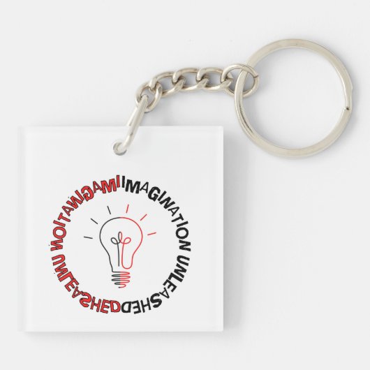 Verbeelding unleased 03.b sleutelhanger (Achterkant)