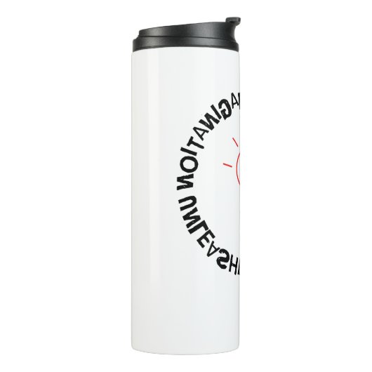 Verbeelding unleased 03.b thermosbeker (Gedraaid links)