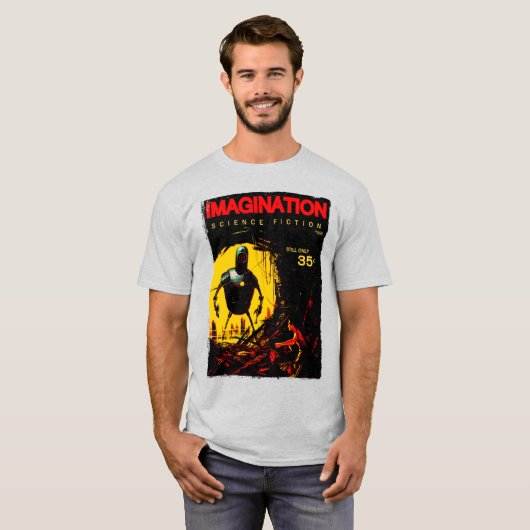 Verbeelding van 1950: Science Fiction T-Shirt (Voorkant volledig)
