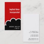 Verbeelding Visitekaartje (Voorkant / Achterkant)