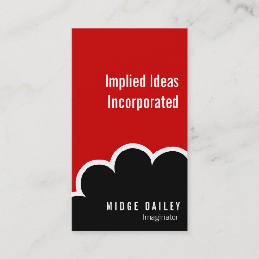 Verbeelding Visitekaartje (Voorkant)