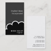 Verbeelding Visitekaartje (Voorkant / Achterkant)