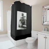 Verbeelding voedt mijn realiteit douchegordijn (In situ)