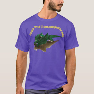 Verbeelding zit vol draken die soms papier zijn t-shirt
