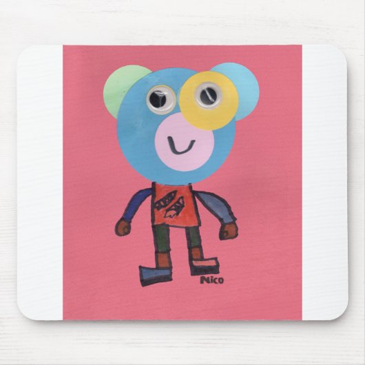 Verbeeldingsman - Kinderkunst voor CHOC Muismat (Voorkant)