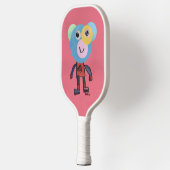 Verbeeldingsman - Kinderkunst voor CHOC Pickleball Paddle (Links)