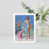 Verbeeldingsverhalen Digest (juli 1955) Briefkaart (Staand voorkant)