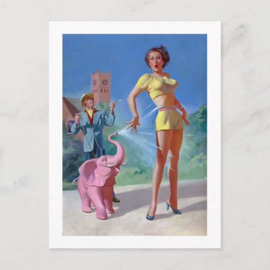 Verbeeldingsverhalen Digest (juli 1955) Briefkaart (Voorkant)