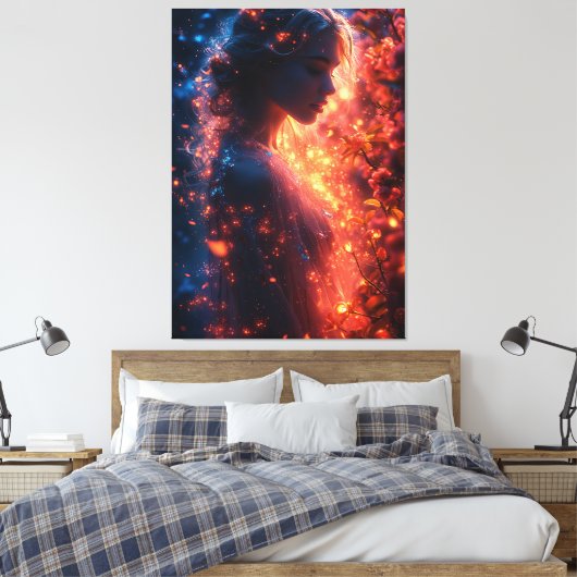 Verbeeldingswereld Canvas Afdruk (Insitu (Slaapkamer))